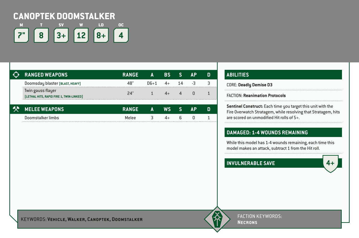 Canoptek Doomstalker
